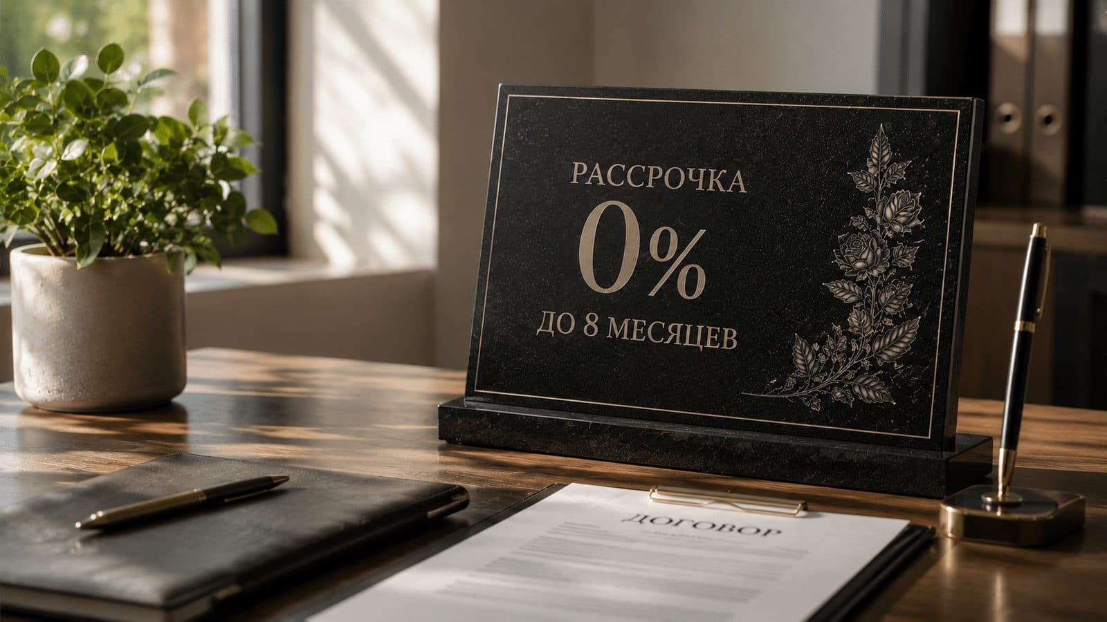 Рассрочка 0% до 8 месяцев